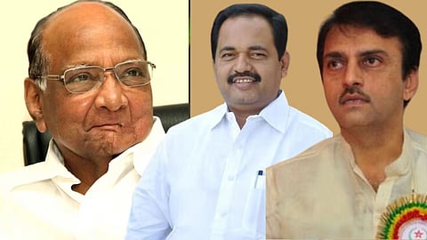 Sharad Pawar-Mahesh kothe-Dharmraj Kadadi