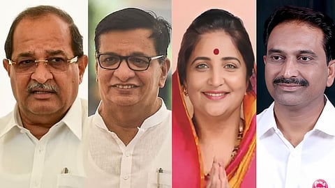 Radhakrishna Vikhe Patil, Balasaheb Thorat, Shehlata Kolhe, Ajit Kale