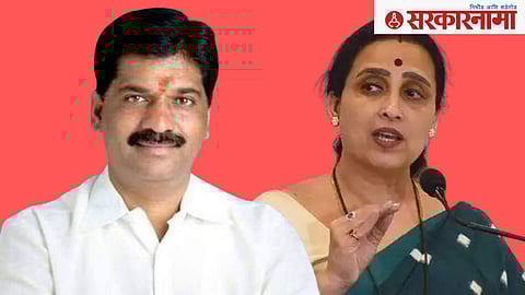 Duneshwar Pethe and Chitra Wagh.