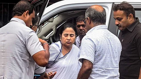 Mamata Banerjee Injured