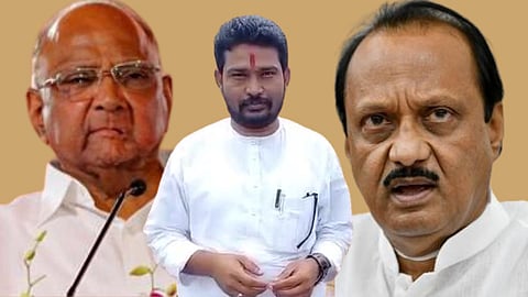 Sharad Pawar-Kiran Sathe-Ajit Pawar