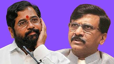 Eknath Shinde, Sanjay Raut