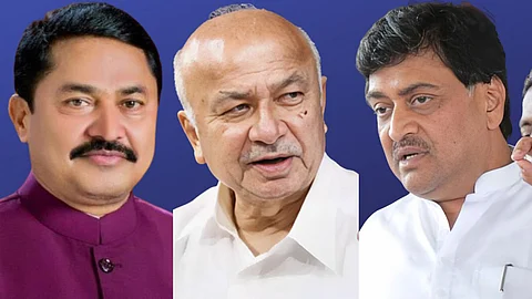 Nana Patole, Sushilkumar Shinde, Ashok Chavan