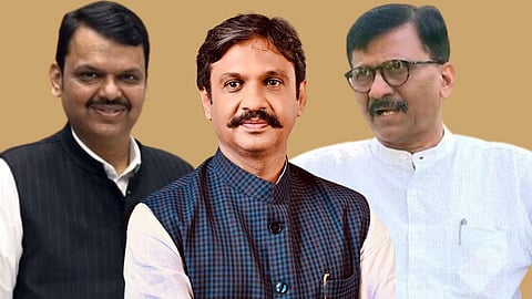 Devendra Fadnavis-Rahul kul-Sanjay Raut