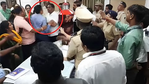 Thackeray Group Beat BMC Officer