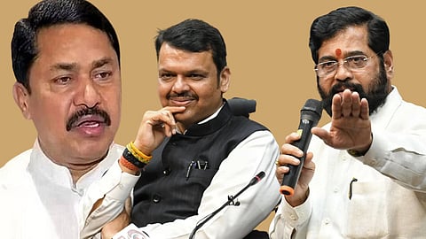 Nana Patole-Devendra Fadnavis-Eknath Shinde