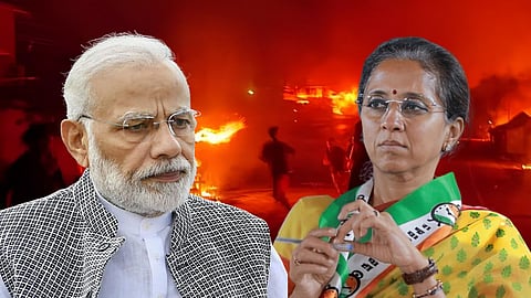 Narendra Modi, Supriya Sule