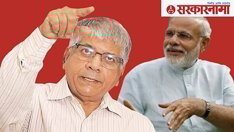 Prakash Ambedkar and Narendra Modi