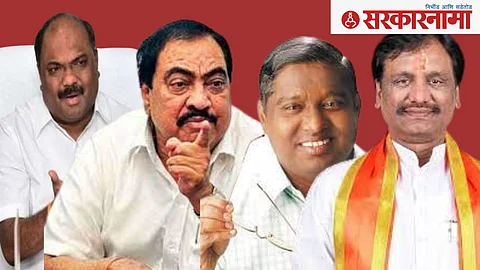 Anil Parab, Eknath Khadse, Jayant Patil and Ambadas Danve