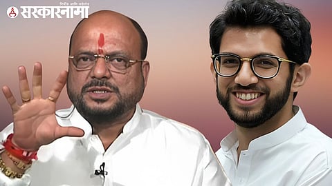 Gulabrao Patil, Aditya Thackeray