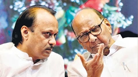 Ajit Pawar-Sharad Pawar