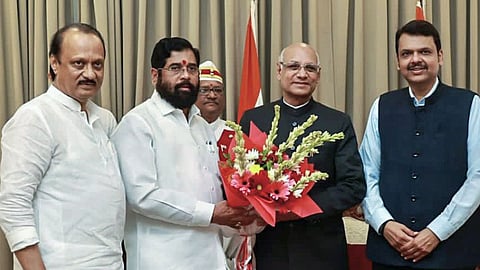 Eknath Shinde, Devendra Fadnavis , Ajit Pawar