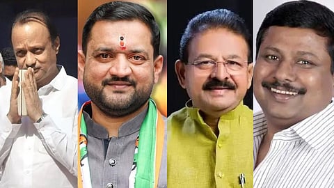 Ajit Pawar, Sunil Shelke, Dilip Mohite, Anna Bansode