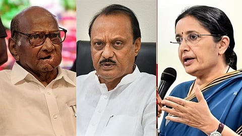 Vidya Chavan, Ajit Pawar Group