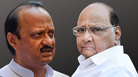 Ajit Pawar, Sharad Pawar