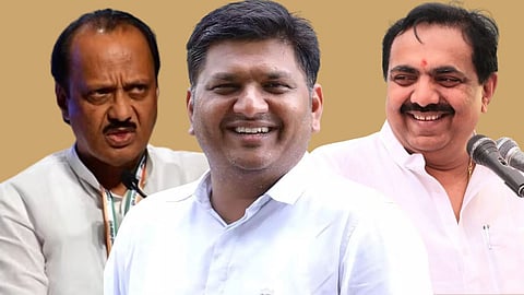 Ajit Pawar-Prajakt Tanpure-Jayant Patil