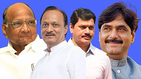 Sharad Pawar, Ajit Pawar, Dhananjay Munde, Gopinath Munde