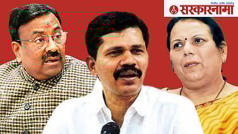 Sudhir Mungantiwar, Kapil Patil and Neelam Gorhe