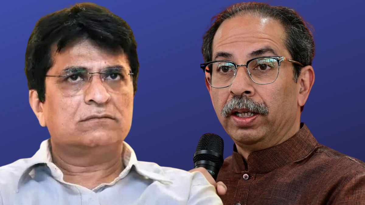 Kirit Somaiya, Uddhav Thackeray