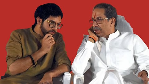 Uddhav Thackeray and Aditya Thackeray