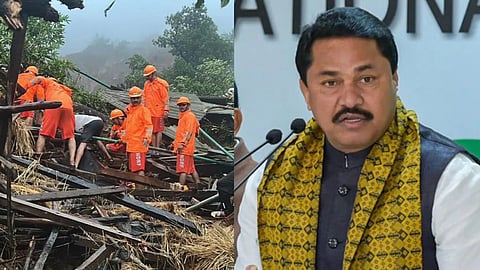 Nana Patole, Irshalwadi landslide