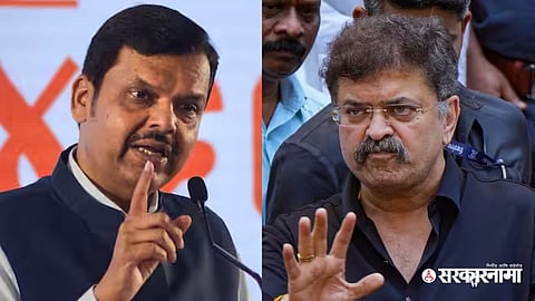 Devendra Fadnavis Jitendra Awhad
