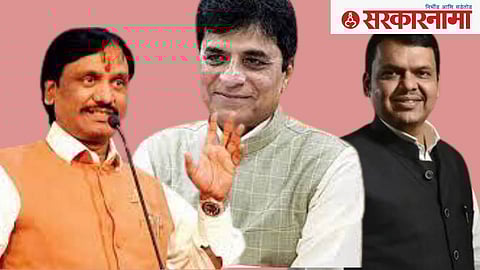 Ambadas Danve, Kirit Somayya and Devendra Fadanvis
