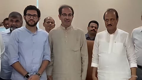 Uddhav Thackeray & Ajit Pawar