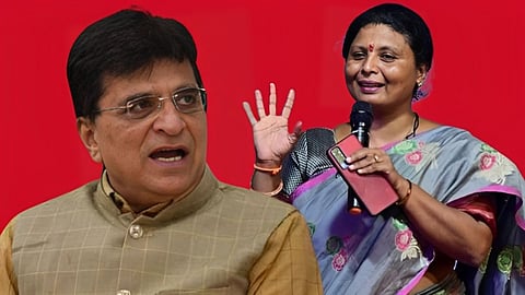 Sushma Andhare and Kirit Somaiya