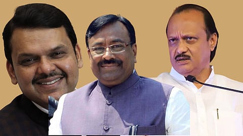Devendra Fadnavis -Sudhir Mungantiwar-Ajit Pawar