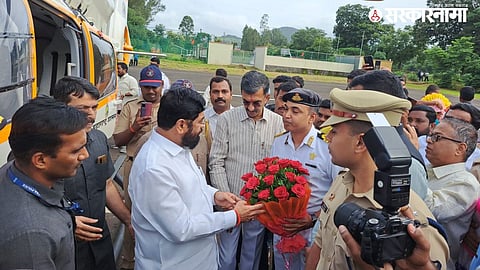 Eknath shinde in Satara