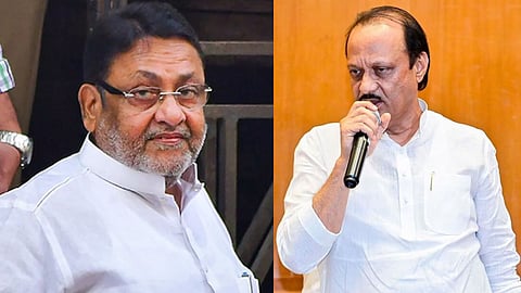 Nawab Malik and Ajit Pawar