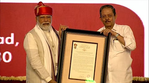 Narendra Modi-Dipak Tilak