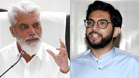 Dada Bhuse and Aaditya Thackeray