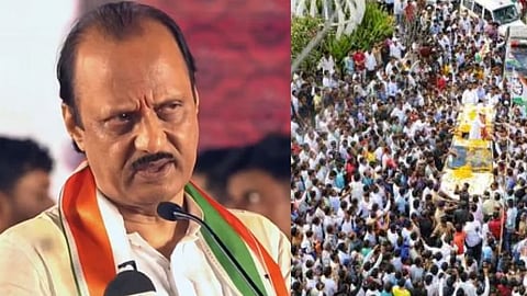 Ajit Pawar Welcome Baramati