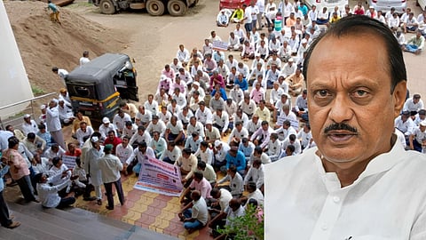 Agitation Employee of Ghodganga Sugar Factory, Ajit Pawar