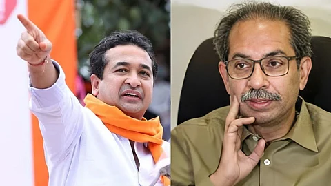 Nitesh Rane and
Uddhav Thackeray