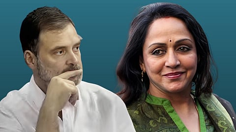 Rahul Gandhi, Hema Malini