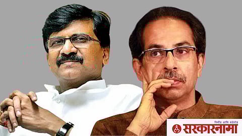 Sanjay Raut and Uddhav Thackeray