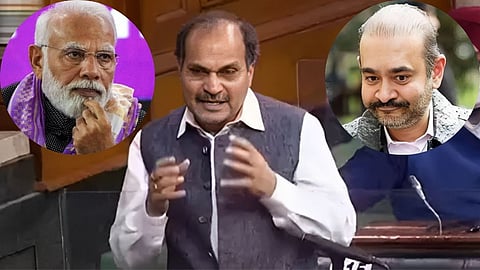 Adhir Ranjan Chaudgari, Narendra Modi, Nirav Modi