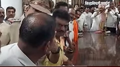 Maratha reservation meeting kolhapur