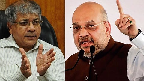 Prakash Ambedkar and Amit Shah
