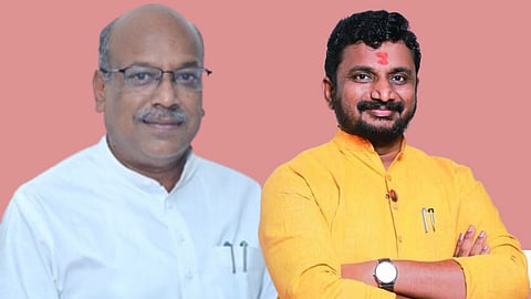 MP Sanjay Dhotre and Amol Mitkari