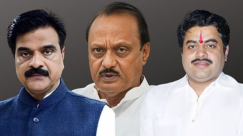 Vijay Shivtare, Ajit Pawar, Sanjay Jagtap