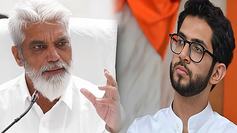 Dada Bhuse and Aaditya Thackeray