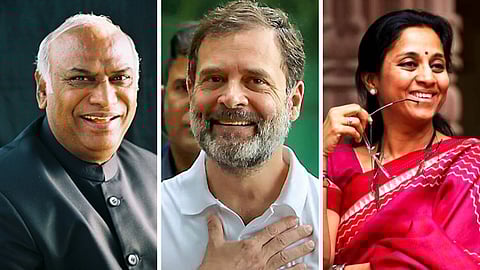 Mallikarjun Kharge | Rahul Gandhi | Supriya Sule