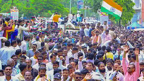 Bachchu Kadu Protest