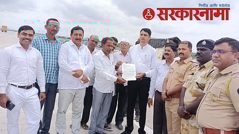 Samruddhi affected farmers at Sinner