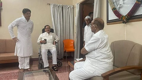 Sharad Pawar Meet Mohite Patil