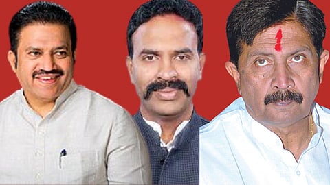 Shashikant Shinde, Ranjitsinh Naik Nimbalkar, Ramraje Naik Nimbalkar